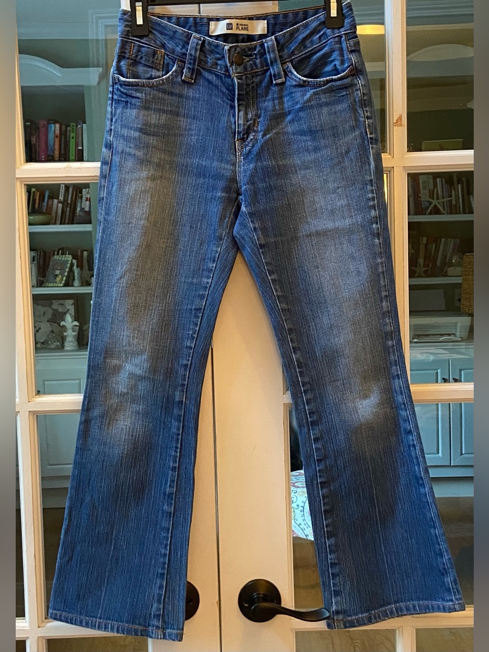 Vintage GAP Original Flare Jeans Blue Denim Size 1 316609-00-1